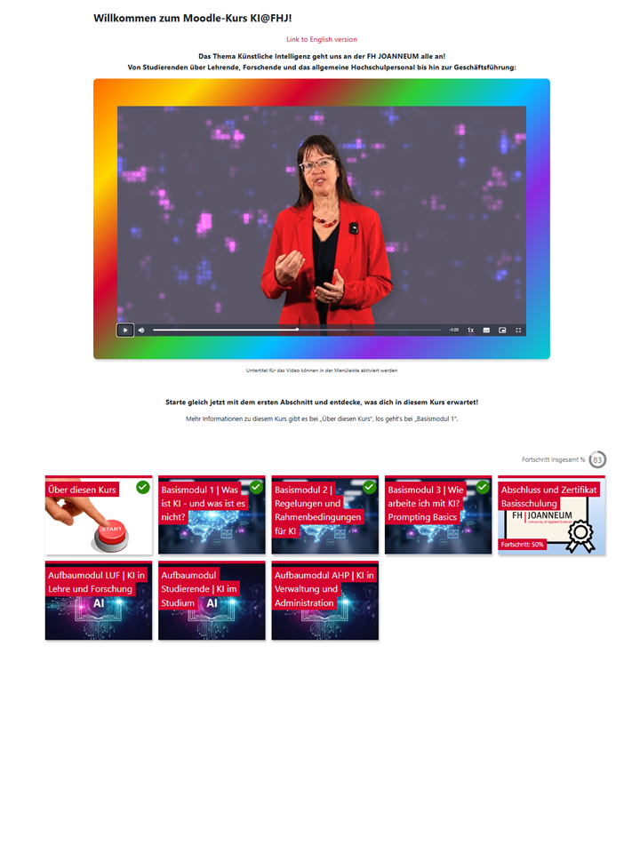 Laptop mit buntem, kreativem Bildschirminhalt, umgeben von Malutensilien wie Pinseln und Farbtuben in verschiedenen Farben - symbolisiert die kreative und methodische Gestaltung von Lernprozessen im Learning Design.